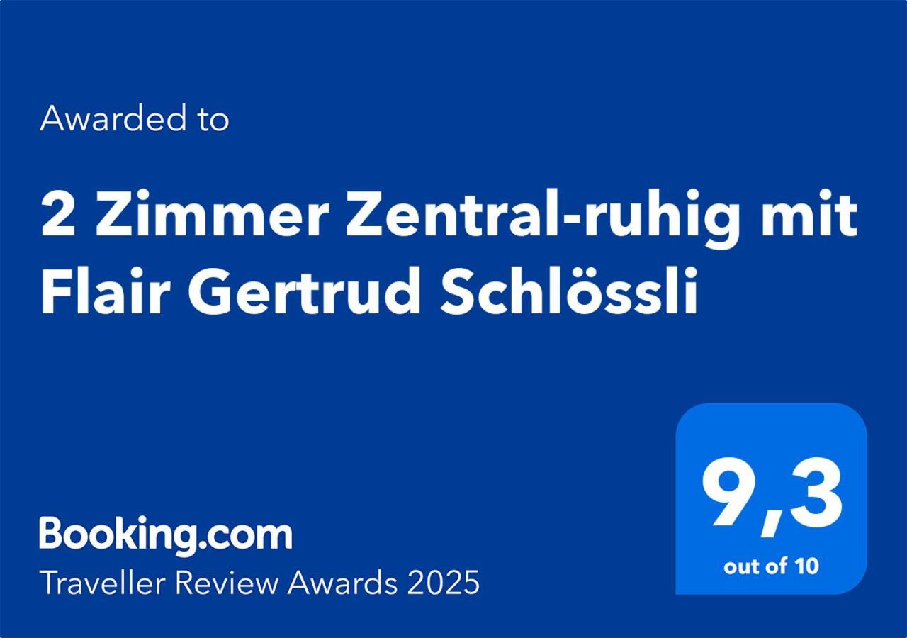 2 Zimmer Zentral-Ruhig Mit Flair Gertrud Schloessli St. Gallen Ngoại thất bức ảnh